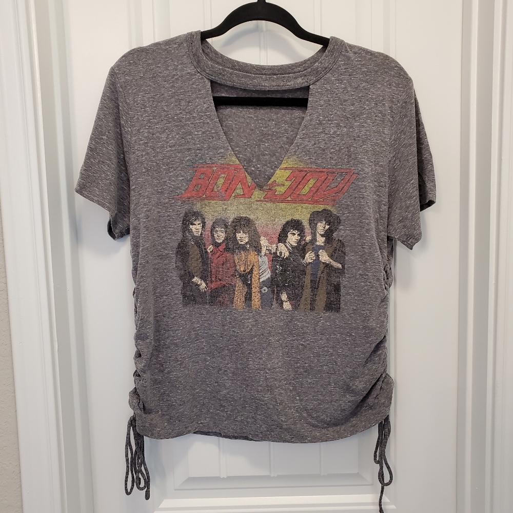 Bon Jovi Vintage-Style Band Tee
